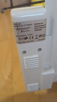 Olejový radiátor Voltomat 1000W, 5ks - 4