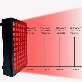 Red light infračervené světlo - LED lampa 300 W - 4