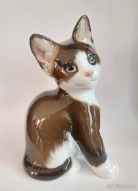 Porcelánová figura kočka - ROSENTHAL - 4
