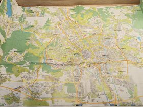 Mapa BRNO 1:16000 plán města 1996 - 4