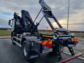 ČTYŘKOLKA MAN TGM 18.290 4x4 NOSIČ KONTEJNERU + RUKA HIAB - 4
