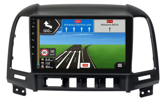 9" HYUNDAI SANTA FE - ANDROID 13/14 - GPS rádio - 4
