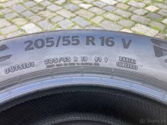 4ks letních pneumatik CONTINENTAL ECOCONTACT 6 205/55R16 91V - 4