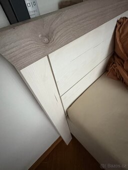 Prodám rám postele+rošty 180x200cm - 4