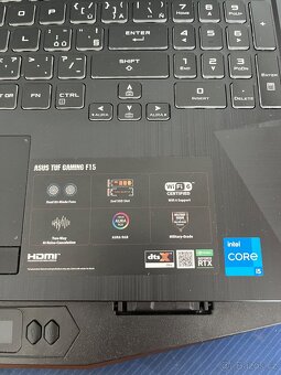 herní notebook Asus Tuf Gaming - 4