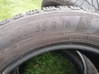 4ks zimních pneu 205.55r16 Michelin alpin 6 - 4