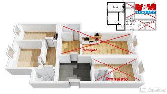 Pronájem kancelářského prostoru, 38 m², Beroun - 4