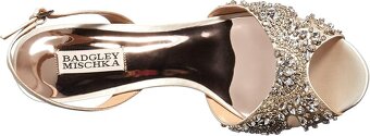 Nové luxusní střevíčky zn. Badgley Mischka vel. 38 - 4