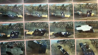 Oldtimer GP 95 Nürburgring tiskové barevné fotografie nehod - 4