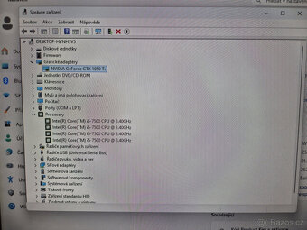 Spolehlivé PC - i5, 8GB RAM, GTX 1050 Ti, monitor 24″ - 4
