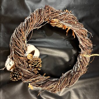 Originální vánoční věnec  28 cm - 4