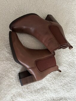 Kozačky Tamaris kůže 36 - 4