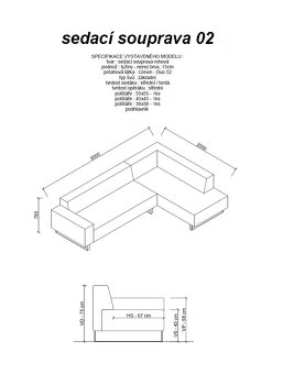 Sedací souprava -NOVÁ - 4