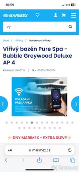 Vyrivy bazén- pure spa Deluxe - 4