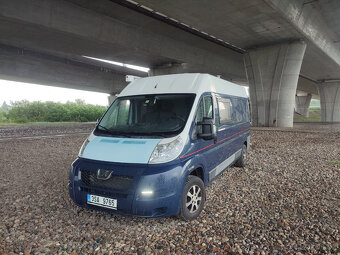 Obytný Peugeot Boxer L3H2, klima, tažné, 3 místa - 4