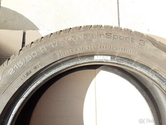 Prodám 2ks pneu 215/50 R17 Uniroyal - 4