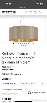 Lustr + lampičky EGLO - 4