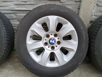 BMW E60/E61 originál kola R16 styling 115+zimní pneu NOKIAN - 4