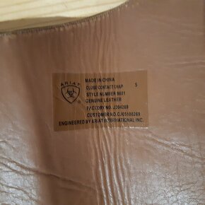 Jezdecké závodní minichapsy Ariat, vel. S - 4