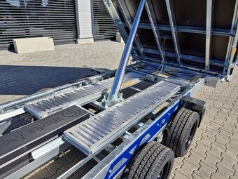 Přívěs Saris 3-str. sklápěč 356 184 3500kg HD, kombi hydr., - 4