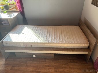 Prodej jednolůžkové postele + DOPLŇKY V CENĚ - 4
