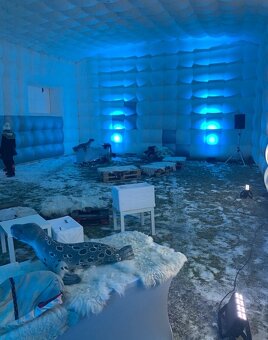 Velký Nafukovací Party / Event Stan 10×10×4 m - 4