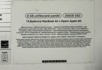 Apple MacBook Air 13" M2 256GB MLY33CZ/A temně inkoustový - 4