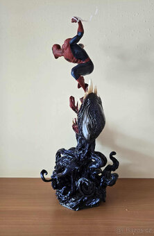 Soška Iron Studios Deluxe Spider-man vs Villains - 4