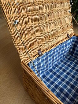 Velký proutěný koš - 4