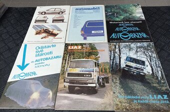 12 x ČASOPIS AUTOMOBIL 1988, LIAZ DAKAR, ŠKODA FAVORIT - 4