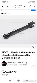 Mercedes Atego - táhla nápravy - 4