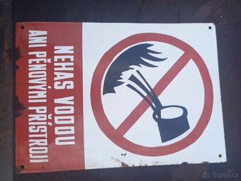 Smaltované cedule - 4