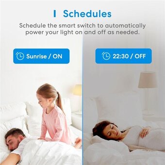 Meross Smart Wi-Fi In-Wall Switch - 4