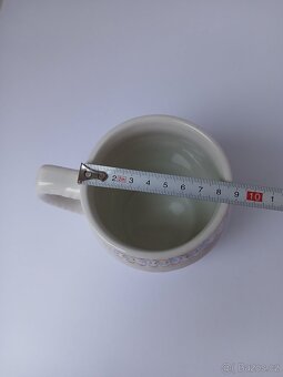 Keramický malovaný půllitr - 4