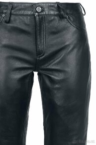 Dámské kožené kalhoty gipsy-L/XL - 4