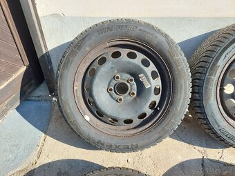 16'' disky 5x112 se zímními pneu 205/55 nexen 8,5 a 7,8 mm - 4