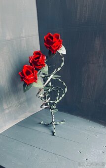 Ručně vyráběné růže 🌹 - 4