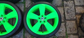 17" lité disky Škoda 195/40/17 5x100, 7x17",ET41 -zašlu 275. - 4