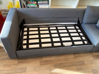 Sedačka 3-místná rozkládací IKEA - 4
