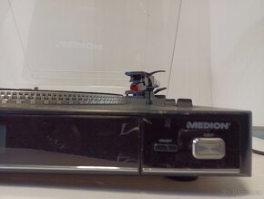 GRAMO Medion MD83821, poloautomat, USB, SD, stroboscop - 4