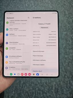 Samsung Galaxy Z Fold 4 12/256GB - TOP Stav, komplet - 4