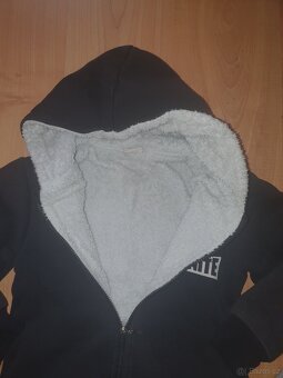 Černá mikina fortnite teplá cca 128/134 - 4