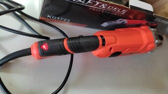 Elektrická úhlová bruska s regulací otáček 1300W 125mm, Kraf - 4