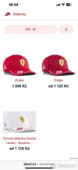 Kšiltovka Puma Charles Leclerc 16 - 4