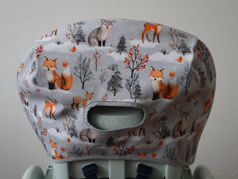 Náhradní potah Chicco mamma - softshell zimní zvířátka - 4