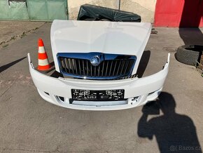 kapota Škoda Octavia 2,II facelift bílá 9P9P , 1026 candy - 4