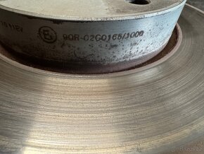 Brzdové kotouče zadní Peugeot 307 Citroen - 4