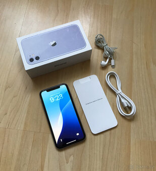 ‼️ iPhone 11 128GB Fialový / KRÁSNÝ TELEFON ‼️ - 4