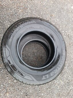 195 R14 C HANKOOK-2 KUSY LETNÍCH ZÁTĚŽOVÝCH PNEU -8-9 mm - 4