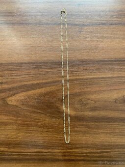 Zlatý řetízek točený - 4